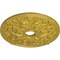 Ekena Millwork Jamie Ceiling Medallion (Fits Canopies up to 3 7/8"), 23 5/8"OD x 3 7/8"ID x 2 1/8"P, Rich Gold CM23JARGS - alternate 4